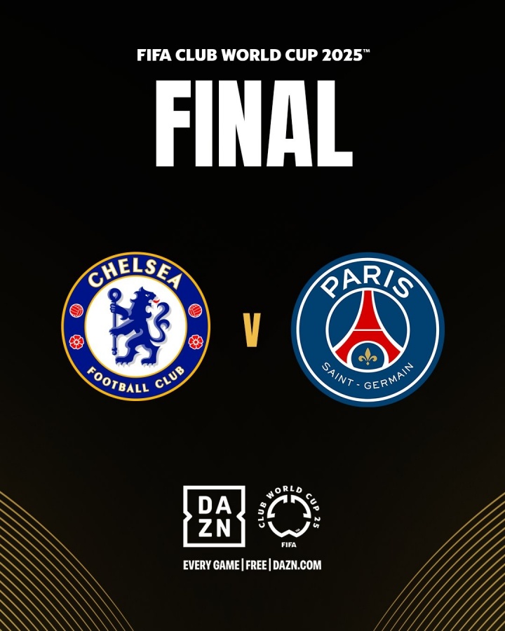 青年風(fēng)暴對(duì)決！俱樂部世界杯決賽：巴黎與切爾西于7月14日開始